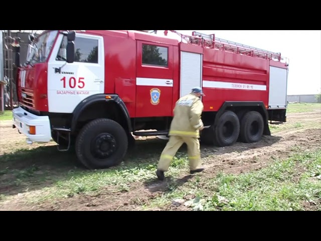 В Базарных Матаках Алькеевского района прошли пожарно-тактические учения