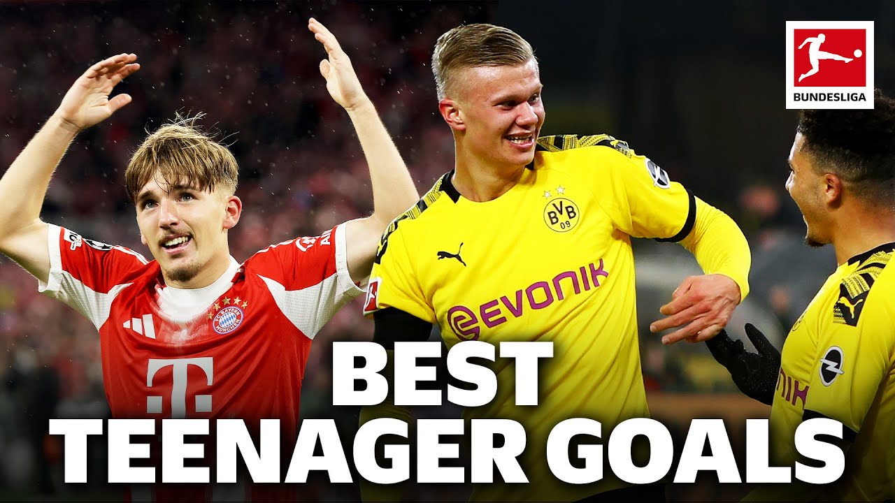What Were YOU Doing At THAT Age?! 🤯 | Best Teenage Bundesliga Goals ⚽