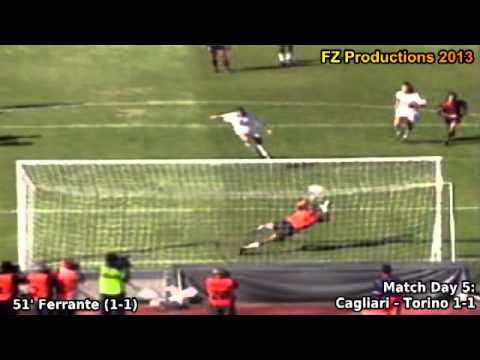 Serie A 1999-2000, day 5: Cagliari - Torino 1-1 (F...