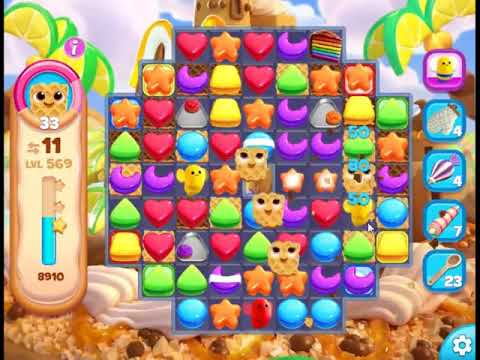 Cookie Jam Blast Level 569 - NO BOOSTERS 🍪 | SKILLGAMING ✔️