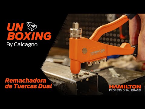 Remachadora de Tuercas Dual Hamilton RMT - Unboxing By Calcagno