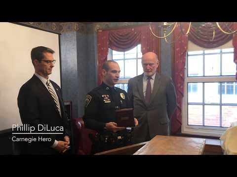 Carnegie Medal Presentation to Carnegie Hero Phillip DiLuca