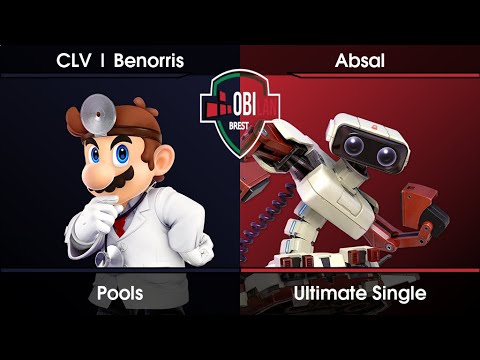 Obilan 2023 Pools - CLV | Benorris (Dr. Mario) Vs. Absal (R.O.B.) SSBU Ultimate Tournament