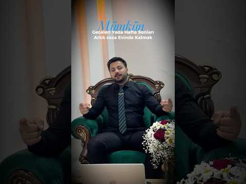 ⚖️ Geceleri ya da hafta sonu cezaevinde kalmak artık mümkün!Evet yanlış duymadınız !!!