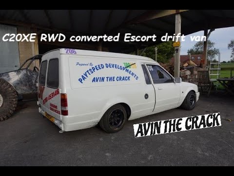 Avin the crack Escort drift van! #cars #drifting #driftmatsuri #drifter #workshop #fabrication