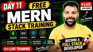 Day 11 MERN | JavaScript Day 6 🚀 | MERN Stack + AI Full Course 🔴 LIVE | JS Basics for Beginners