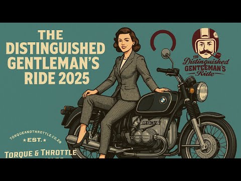 Distinguished Gentleman’s Ride 2025 Johannesburg 🇿🇦 | Classic Motorcycles |  BMW R18  | Vibes
