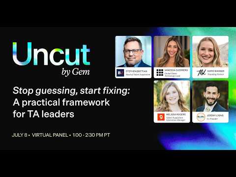 Stop guessing, start fixing: framework for TA leaders and RecOps to find high-impact opportunities