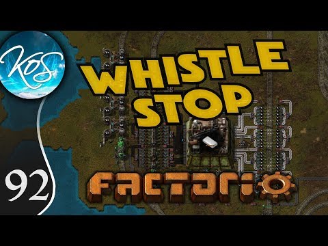 Whistle Stop Factorio Ep 92: EXPERIMENTAL STATIONS - Mod Spotlight, Let's Play, Gameplay