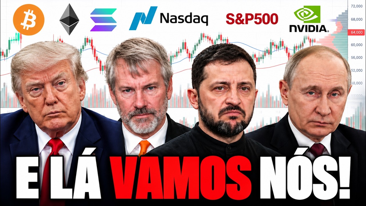 ISSO PODE SER UM PROBLEMA! BITCOIN, SP500, NASDAQ, XAU, FOREX