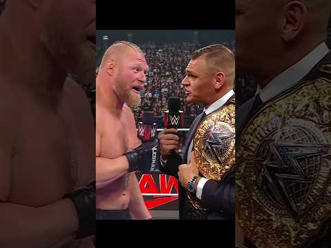 WWE Brock Lesnar Returns & Attacks Gunther 2025 #wwe #shorts #brocklesnar