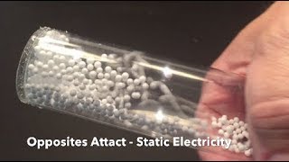 Opposites Attract  Static Electricity Experiment