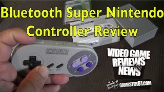New Bluetooth Super Nintendo controller review - Gamester81
