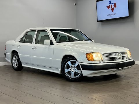 1990 MERCEDES BENZ 300E W124 LUXURY SPORT SEDAN - SUPER LOW MILES - CUSTOM CLASSIC - FOR SALE