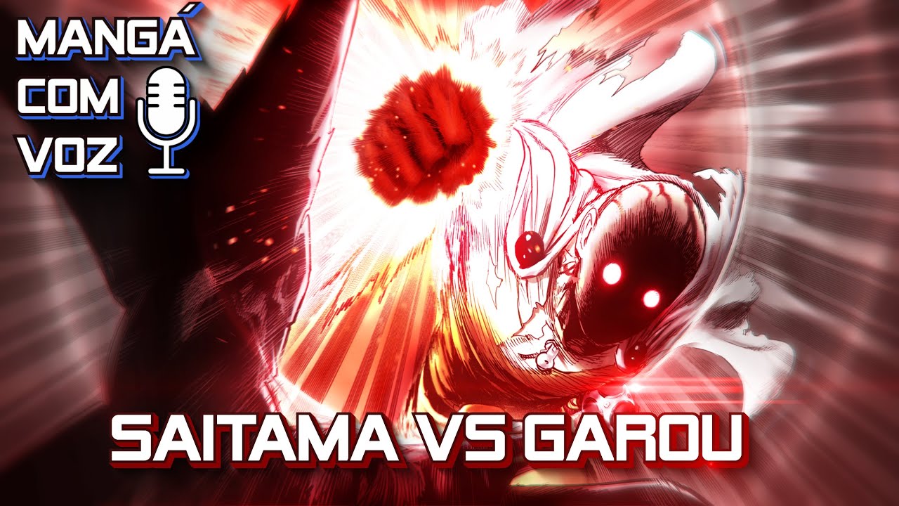 A LUTA MAIS ESPERADA DOS ANIMES - SAITAMA VS GAROU