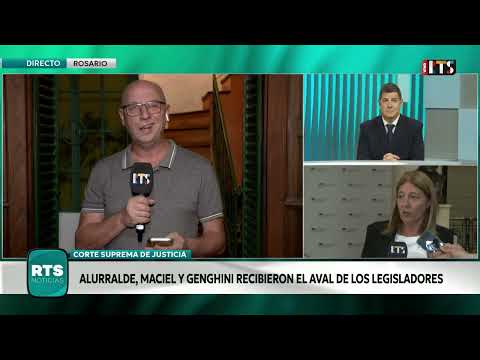 ⚖️ RENOVACIÓN EN LA CORTE: ALURRALDE, MACIEL Y GENGHINI RECIBIERON EL AVAL LEGISLATIVO