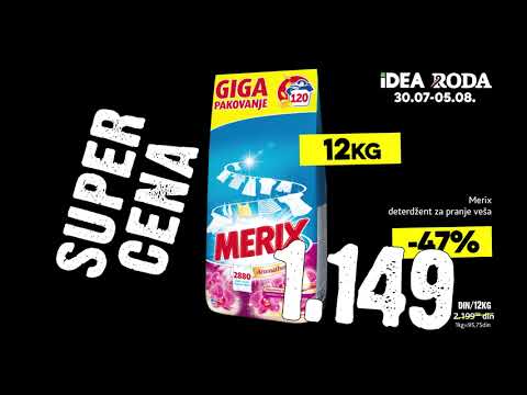 IDEA | Nedeljna ponuda 30.07 -05.08.2021.