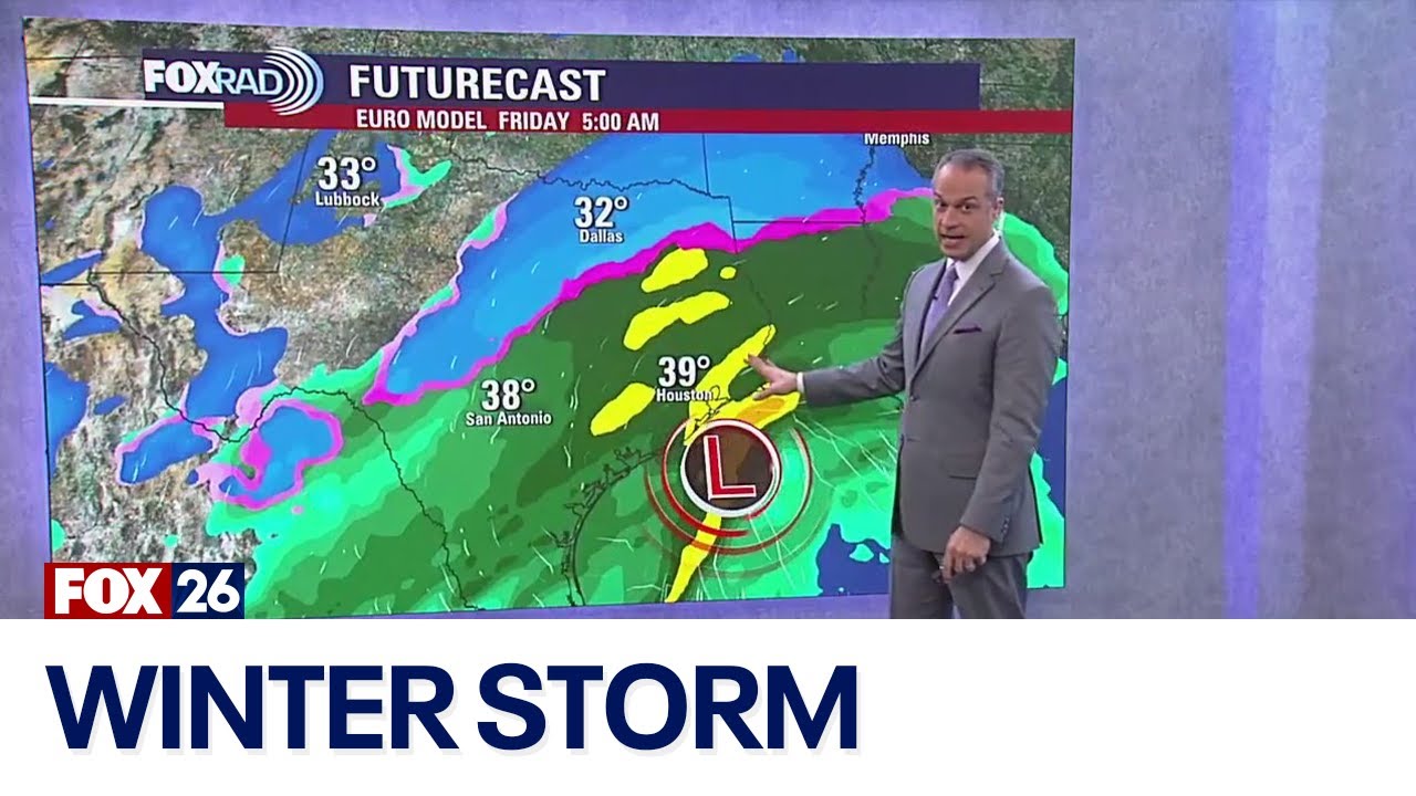 Will it snow in Houston? Winter storm weather forecast