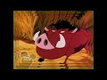 Timon Pumbaa Kenya Be My Friend Clip
