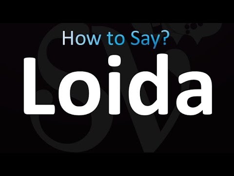 How to Pronounce Loida (correctly!)