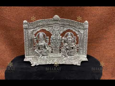 Silver Plated Laxmi Ganesh