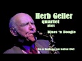 Herb Geller quartet