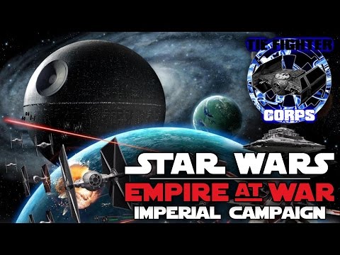 Star Wars: Empire at War. Imperial campaign longplay (custom music)