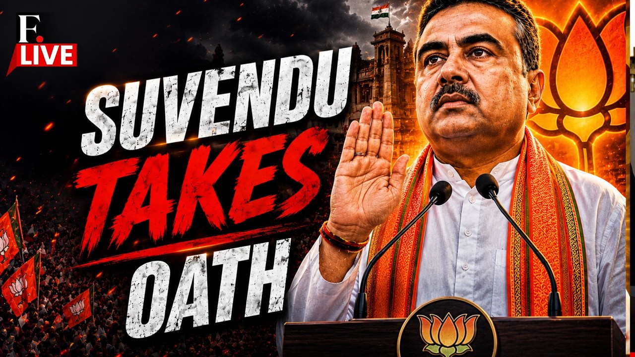 Suvendu Oath Ceremony LIVE: BJP's Suvendu Adhikari Takes Oath As West Bengal Chief Minister