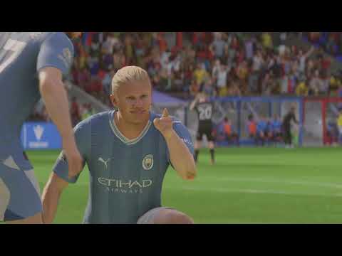 Playing fc 24 Manchester city win 9 offside too