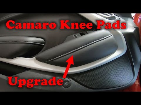 6th Gen Camaro Knee Pad/Bolster Upgrade!!