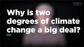 Why is 2 Degrees of Climate Change a Big Deal? | Let&#39;s Talk | NPR