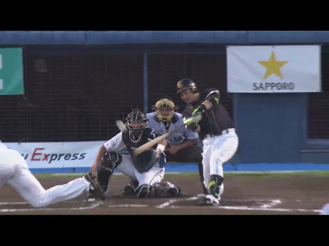 【1回表】立ち上がりを狙う!! ホークス・松田宣の2点タイムリー!! 2018/8/21 F-H