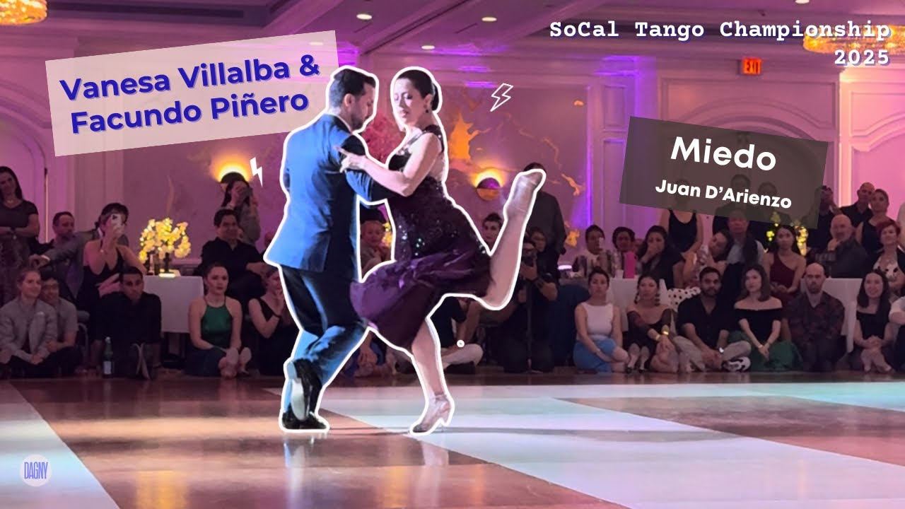 Video thumbnail for Vanesa Villalba & Facundo Piñero dancing to “Miedo” by Juan D’Arienzo at SoCal Tango Festival
