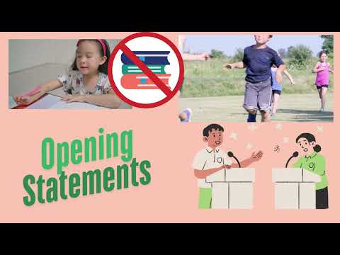 How to Debate: Parts of a Debate Explained for Kids!