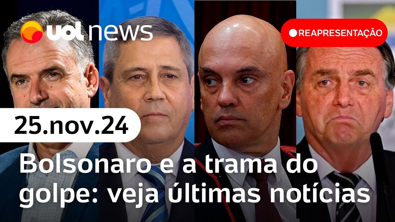 Bolsonaro, kids pretos e plano golpista; eleições no Uruguai e+ notícias | Reapresentação UOL News