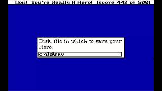 How to Import Quest for Glory Character in Steam