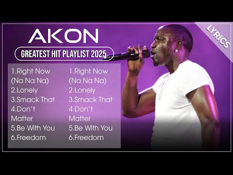 AKON Full Hits Songs Collection Album 2025 | AKON Best Songs Playlist 2025