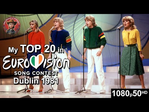 Eurovision 1981 - My Top 20 [with comments]