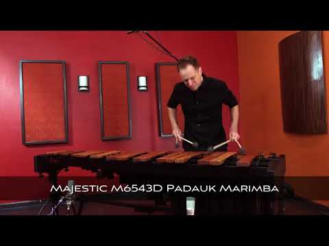 Alex Stopa performs "South Kolora" on Majestic M6543D Padauk Marimba