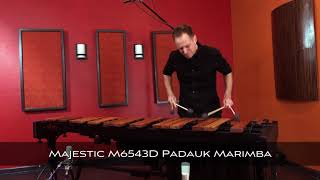 Video thumbnail for Alex Stopa performs "South Kolora" on Majestic M6543D Padauk Marimba by MajesticPercussion
