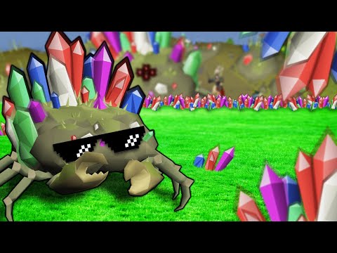 The Gemstone Crab - 10 Hours Of The Best AFK XP ft. 200M Strength