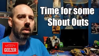Time for some Shout Outs