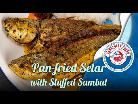 Pan Fried Selar with Stuffed Sambal