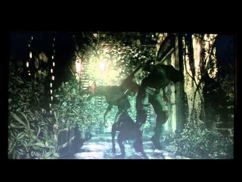 Resident Evil Remastered (Chris) playthrough pt35 New Area! The Scary Courtyard!