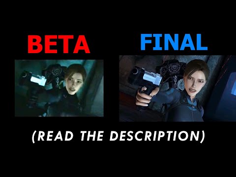 Tomb Raider Underworld - BETA vs FINAL (Read Description 👀)