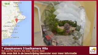 preview picture of video '7 slaapkamers 3 badkamers Villa te Koop in San Juan De Alicante, San Juan, Alicante, Spain'