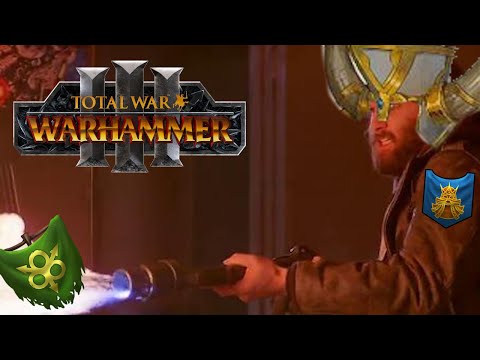 Flamethrowers & Stinky Lads | Dwarfs vs Nurgle - Total War Warhammer 3