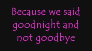 Goodnight - Evanescence (Amy Lee) lyrics