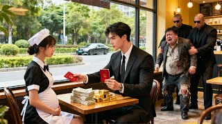 Serveuse harcelée par un voyou, un PDG la sauve, l'épouse et a un enfant avec elle !