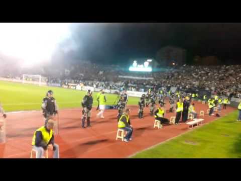 Gol Drincica i slavlje na tribinama (147 derbi)